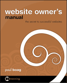 [Book Cover: Website Owner's Manual]